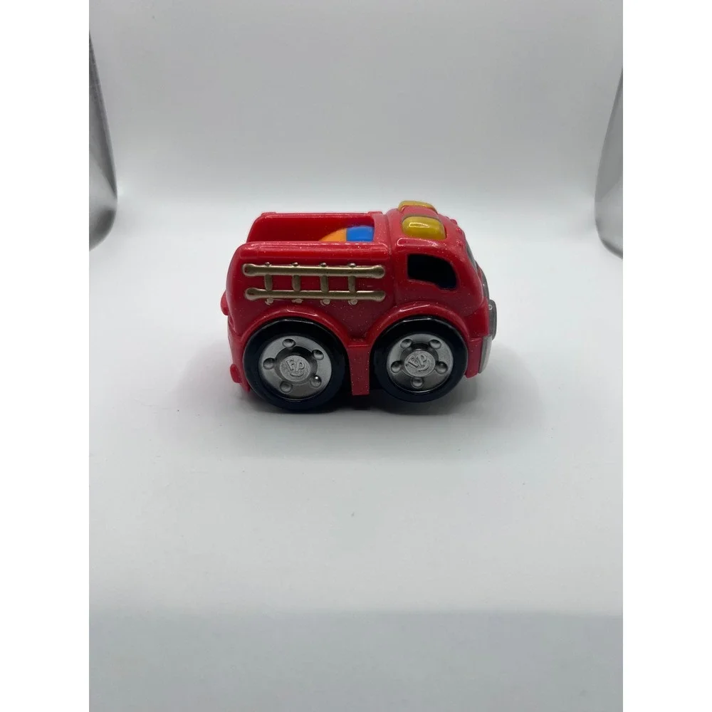 Fisher-Price Lil' Zoomers Racer Fire Truck 2010 Toddler Toy Vehicles Roller Ball